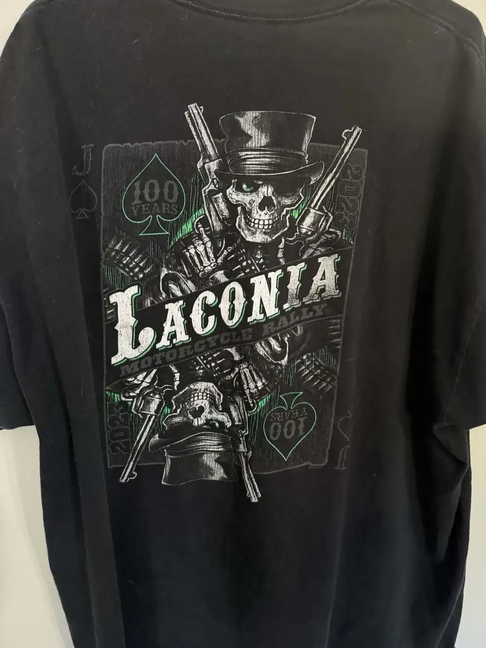 Laconia Motorcycle Rally 2023 100 Years T-Shirt